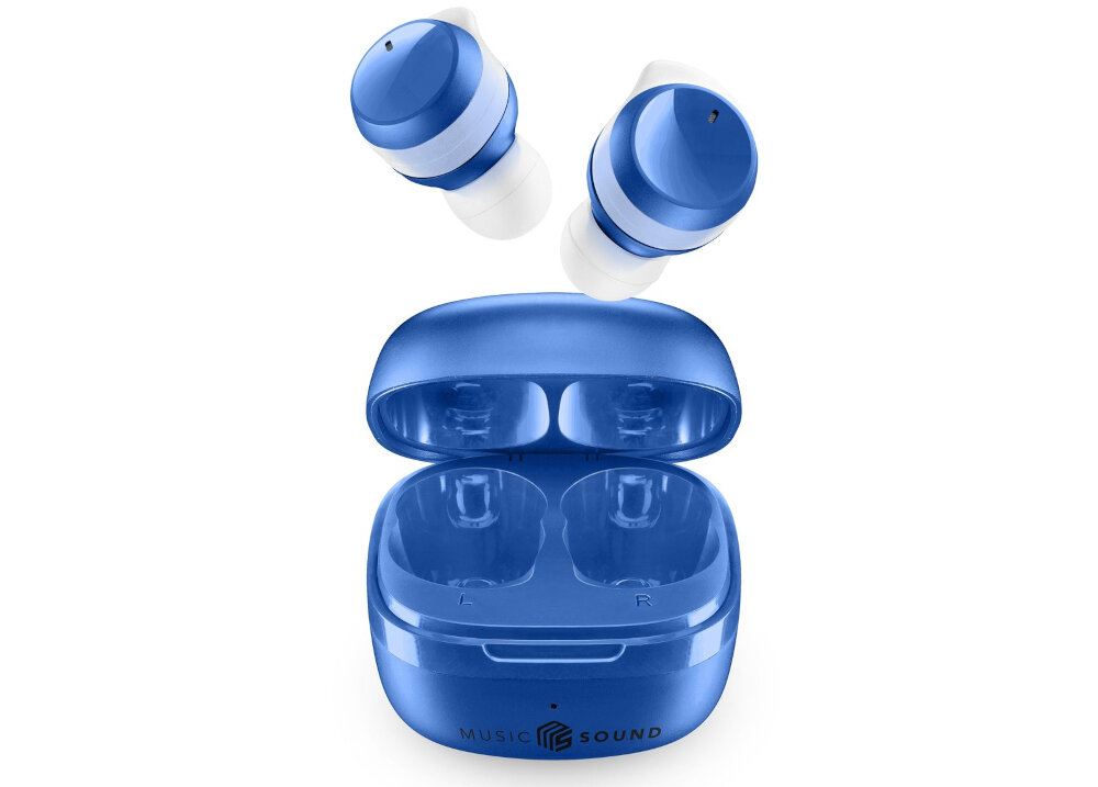 Słuchawki dokanałowe CELLULARLINE Flow intuicyjna obsługa kontrola dotykowa łatwe zarządzanie płynne doświadczenia bez konieczności wyciągania telefonu