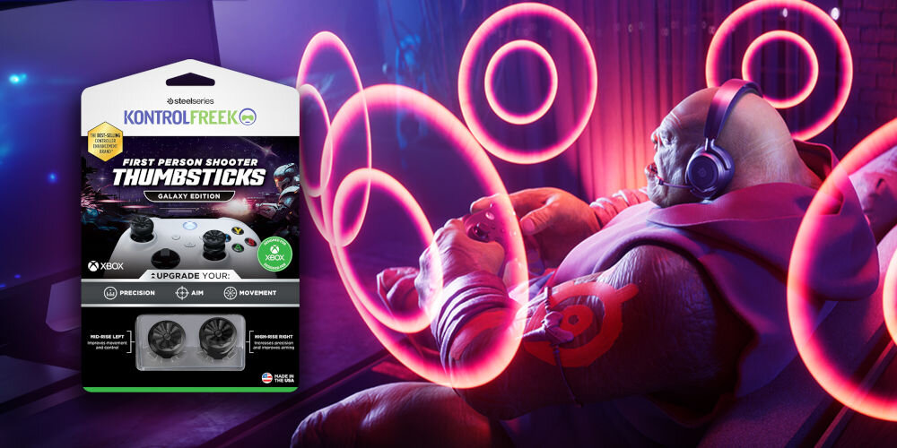 Nakładki na analogi KONTROLFREEK Aim Boost KIT do padów Xbox X/S / One elementy zestaw