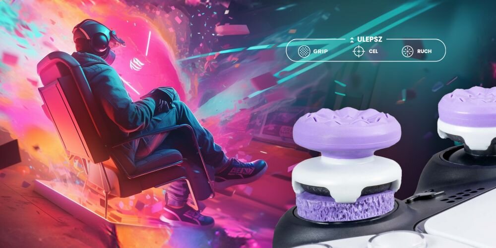Nakładki na analogi KONTROLFREEK Aim Boost Kit do Switch Pro poprawienie chwytu
