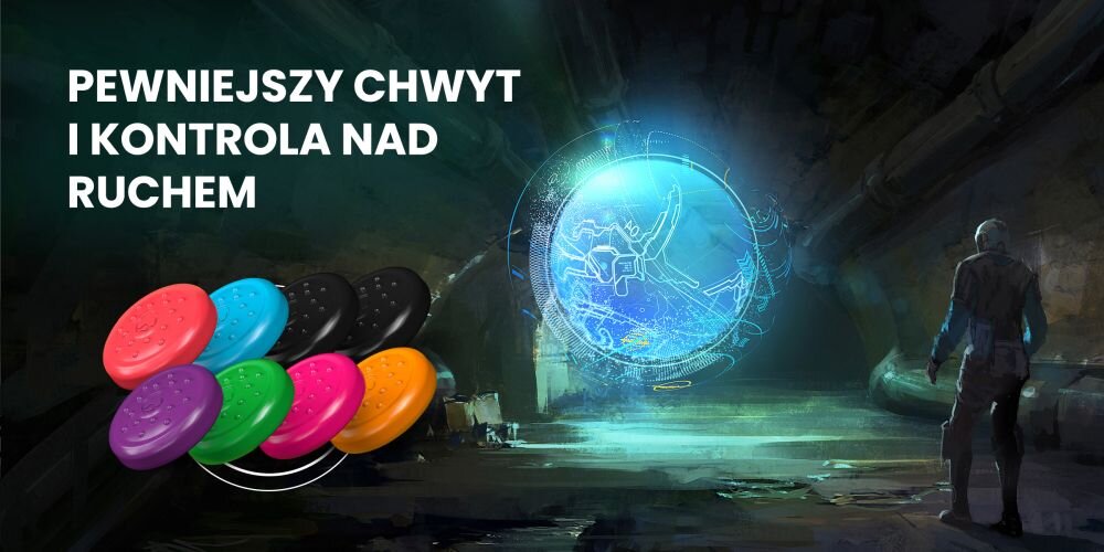 Nakładki na analogi KONTROLFREEK No-Slip do Switch Joy-Con kontrola chwyt