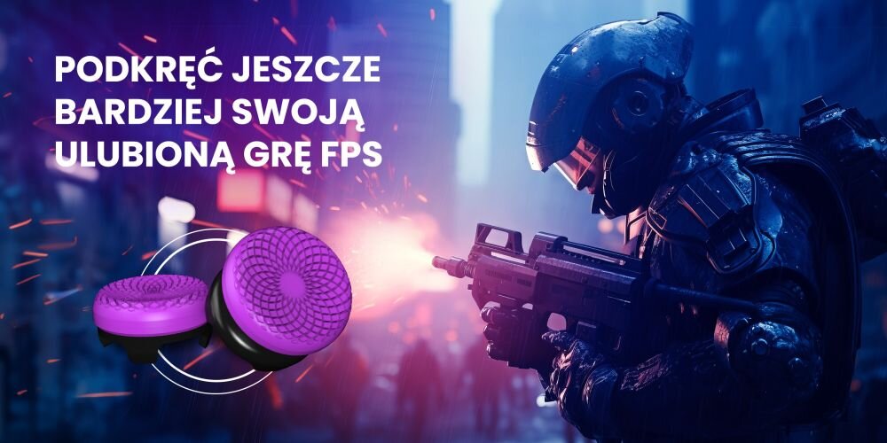 Nakładki na analogi KONTROLFREEK Frenzy do padów Xbox X/S / One manewrowanie