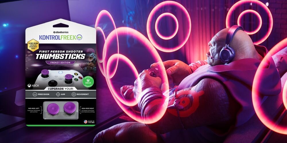 Nakładki na analogi KONTROLFREEK Frenzy do padów Xbox X/S / One elementy zestaw