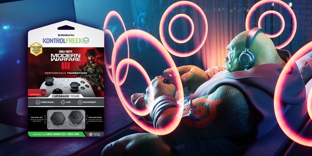 Nakładki na analogi KONTROLFREEK Call Of Duty do padów Xbox X/S / Xbox One elementy zestaw