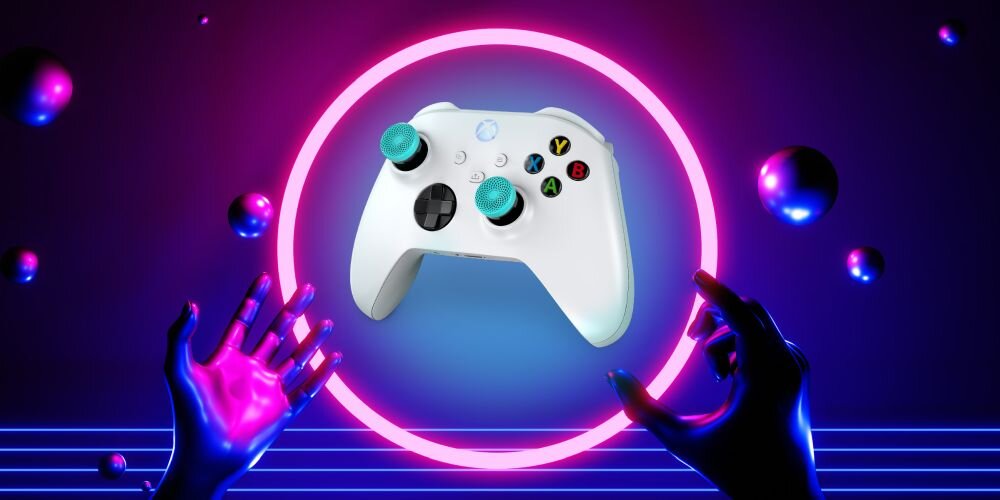 Nakładki na analogi KONTROLFREEK Lotus Edition Kit do padów Xbox One/Xbox X/S jakość materiały