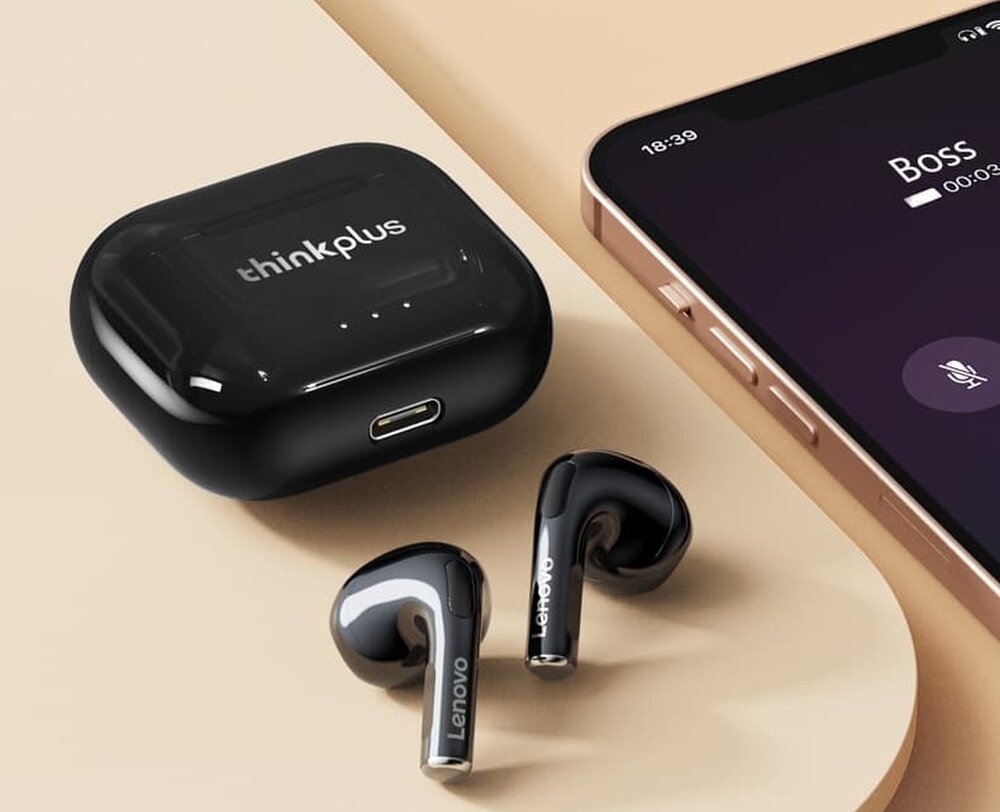 Słuchawki douszne LENOVO LP40 II bluetooth połączenie HD dźwięk muzyka