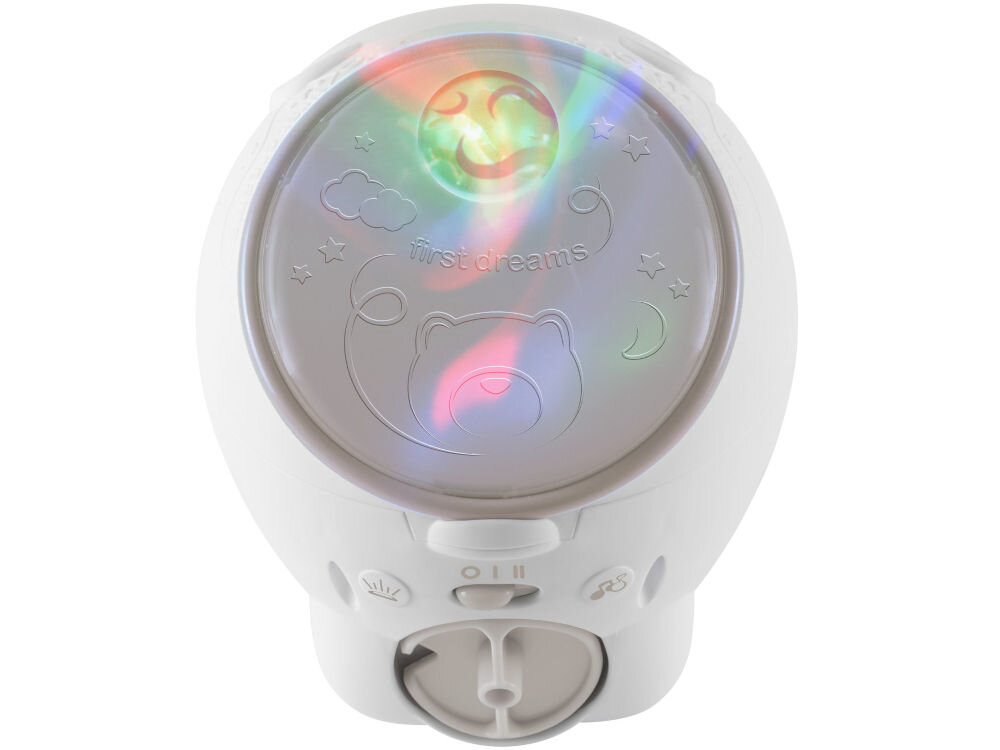  Projektor CHICCO FD Miś Polarny 00011558200000 Niebieski funkcjonalność maksymalny komfort użytkowania dwa przyciski prosta obsługa łatwe włączanie wyłączanie projekcji wybór odpowiedniej melodii szybkie bezproblemowe dostosowanie zabawki opcja regulacji głośności dwa poziomy idealne dopasowanie dźwięku