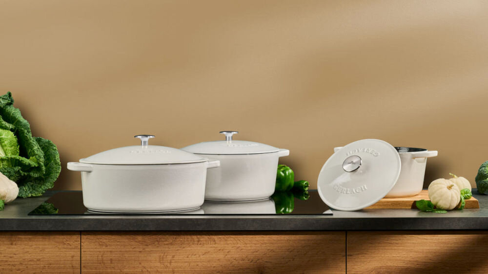 Garnek GERLACH Natur Iron 21 cm trwałość i bezpieczeństwo