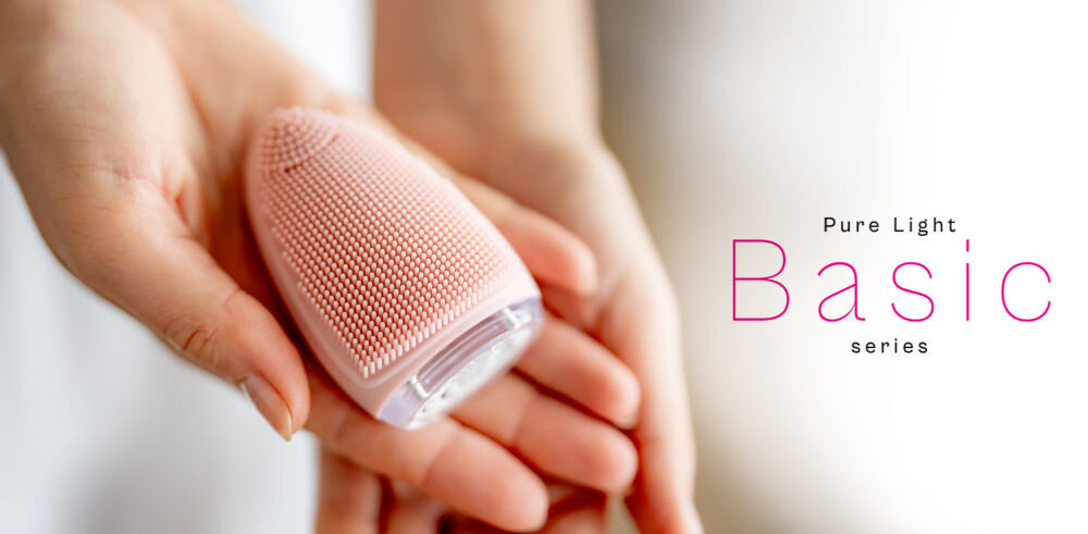 Szczoteczka soniczna do twarzy BEAUTIFLY Pure Light Basic silikon medyczny higieniczny materiał odporny na bakterie łatwy w utrzymaniu czystości delikatny komfort bezpieczeństwo ergonomiczna konstrukcja wygoda precyzja każdy typ cery