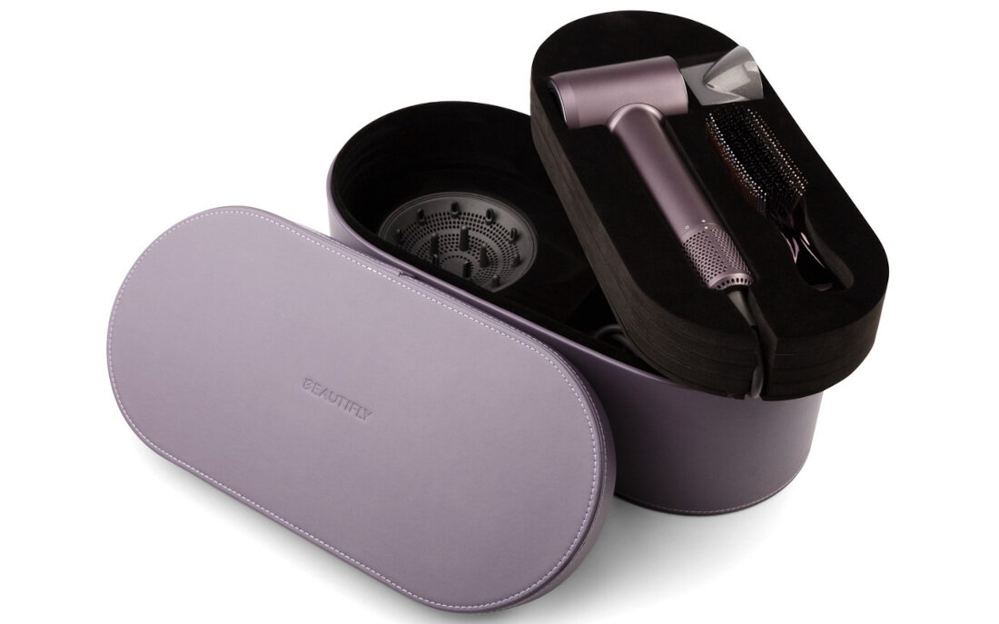 Suszarka do włosów BEAUTIFLY Hair Touch Flow Sense Elegancki futerał futerał przechowywanie akcesoria solidna konstrukcja wykończenie