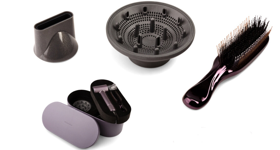 Suszarka do włosów BEAUTIFLY Hair Touch Flow Sense zestaw akcesoria komplet wyposażenie