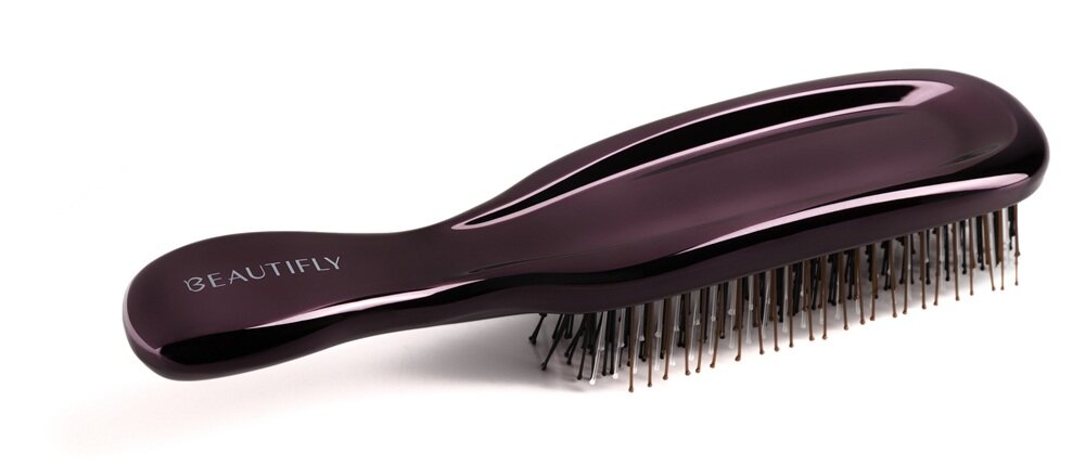 Szczotka do włosów BEAUTIFLY Essa Hair Brush wygodny kształt, dobrze leży w dłoni, co codziennego użytku