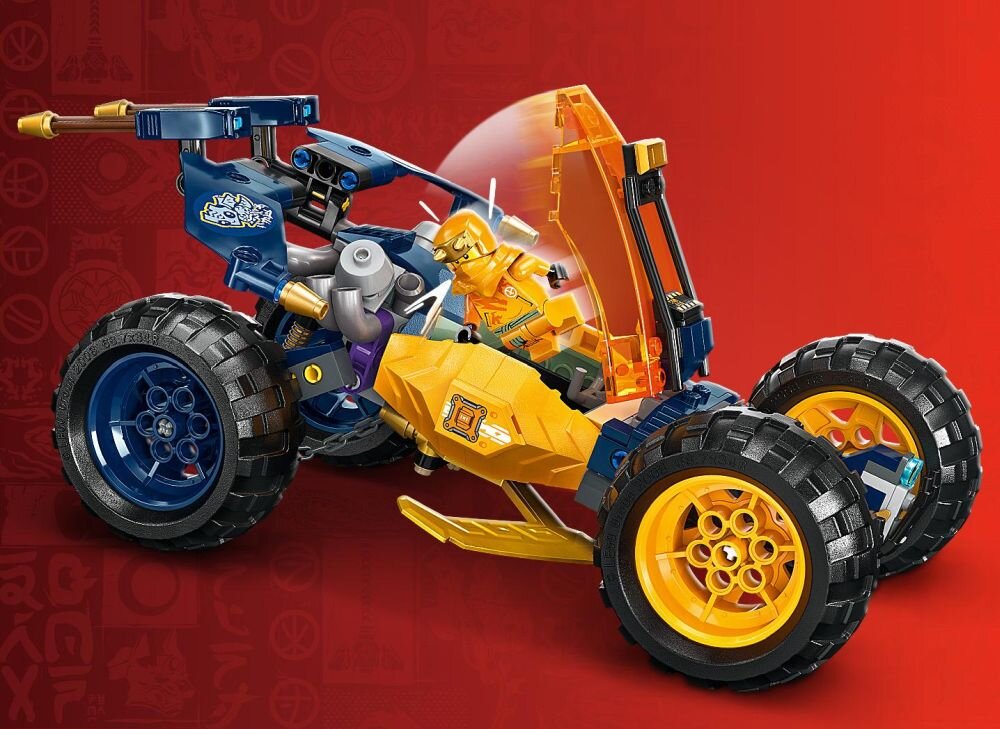 LEGO 71811 NINJAGO Łazik terenowy Ninja Arina klocki elementy zabawa łączenie figurki akcesoria figurka zestaw