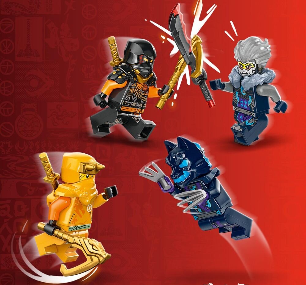 LEGO 71811 NINJAGO Łazik terenowy Ninja Arina klocki elementy zabawa łączenie figurki akcesoria figurka zestaw