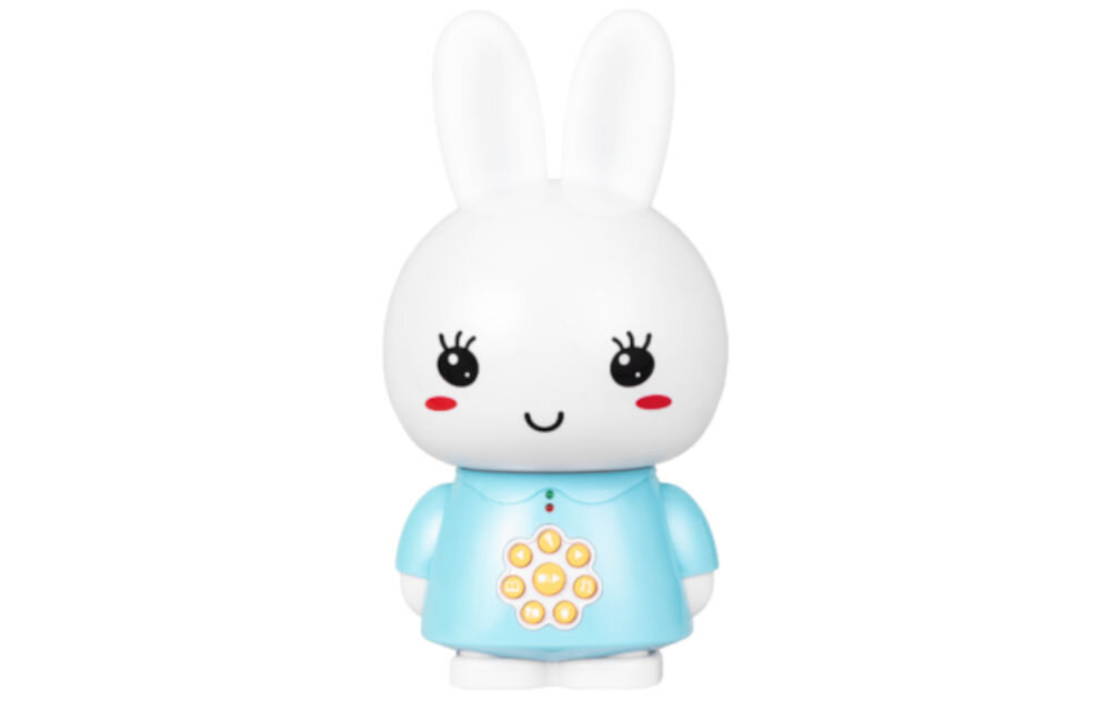Zabawka interaktywna ALILO Honey Bunny G6 JASNY NIEBIESKI odtwarzacz MP3, dyktafon i lampka nocna dla dzieci w każdym wieku