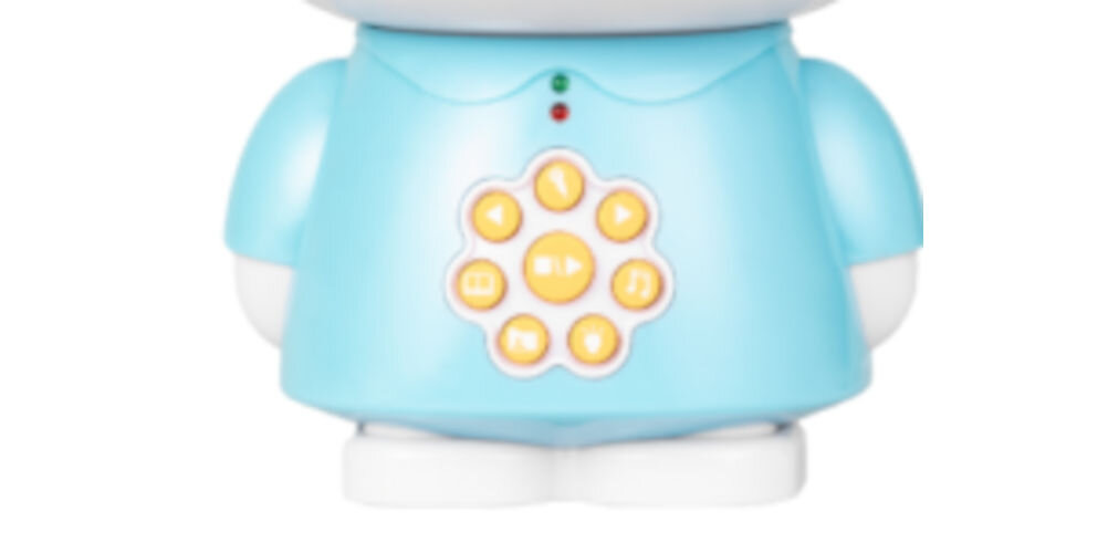 Zabawka interaktywna ALILO Honey Bunny G6 JASNY NIEBIESKI edycja specjalna przyciski w innym kolorze niż ubranko pomarańczowe przyciski