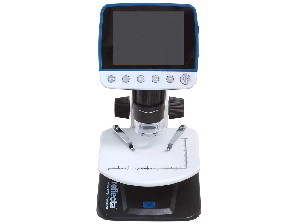 Mikroskop cyfrowy REFLECTA DigMikroskope Professional  5 Mpx rozdzielczość interpolować do 12 Mpx 500-krotne powiększenie 3,5” (8,9 cm) 