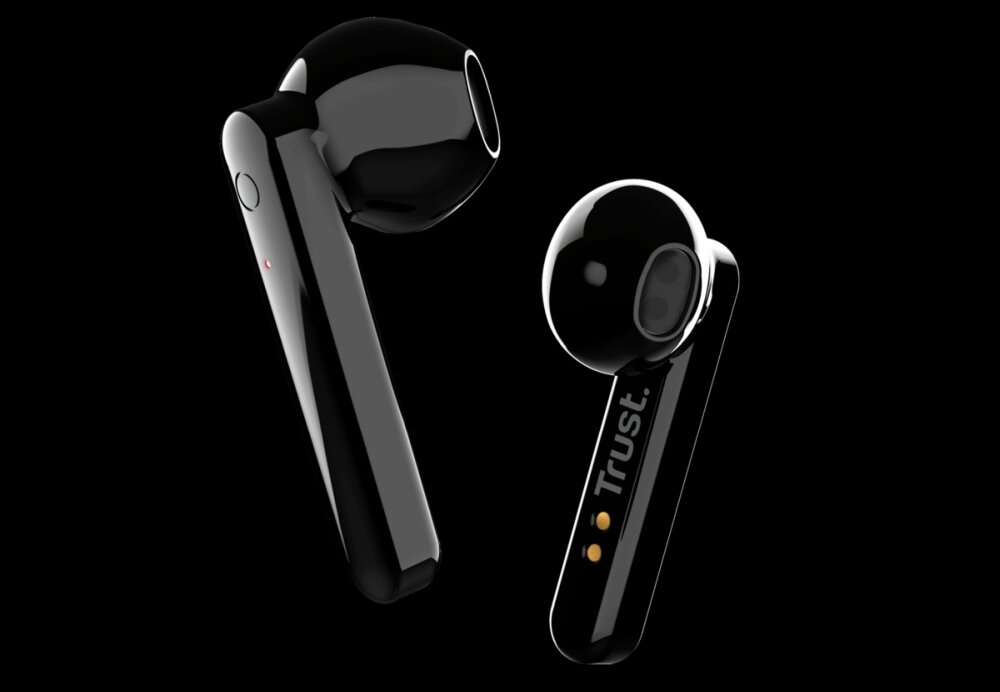 Słuchawki dokanałowe TRUST Primo Plus Touch sterowanie dotykowe funkcja mikrofon