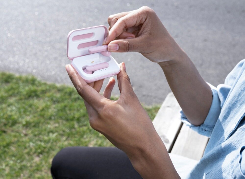 Słuchawki dokanałowe TRUST Primo Plus Touch swoboda ruch dynamika czas pasmo przenoszenia