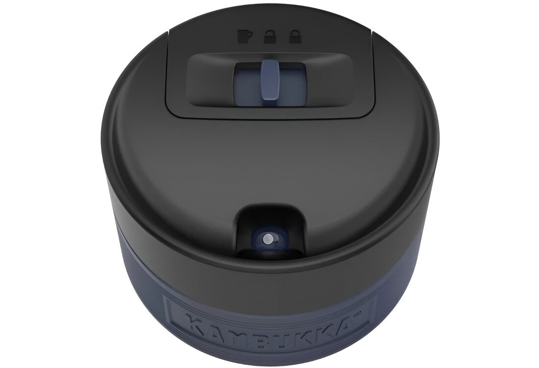 Kubek termiczny KAMBUKKA Etna Grip Niebieski wygoda użytkowania szczelny pojemność Nakrętka 3 w 1