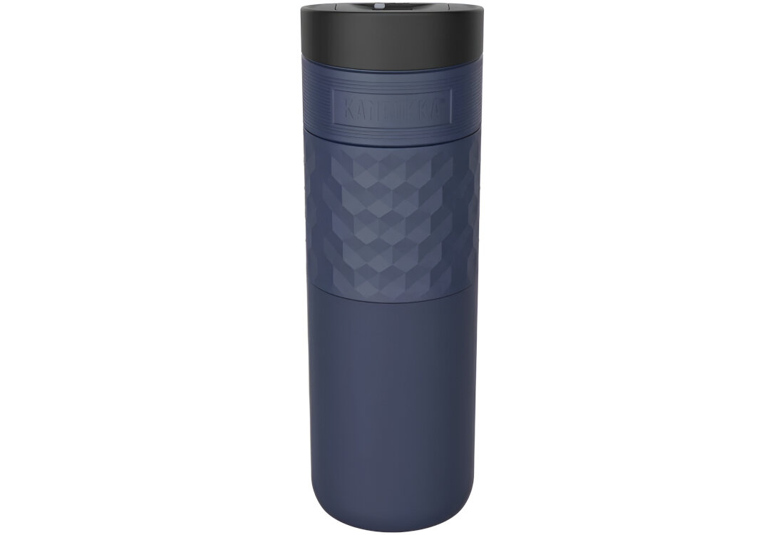 Kubek termiczny KAMBUKKA Etna Grip Niebieski Kompaktowy design wymiary wysokość średnica waga wygoda użytkowanie korzystanie