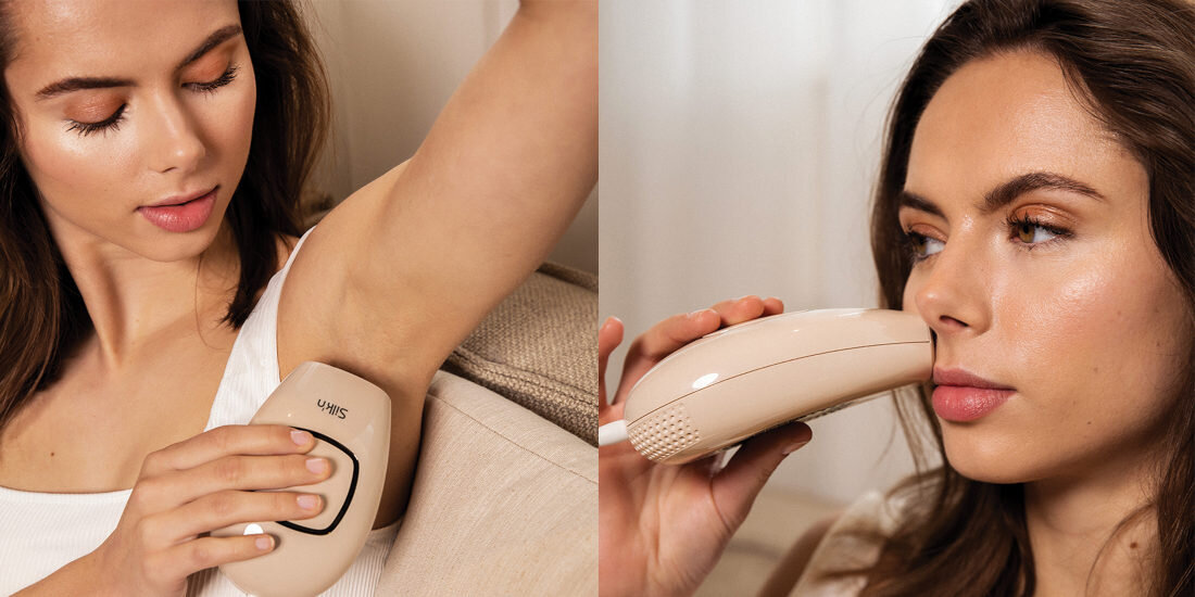 Depilator SILK'N IPL Infinity Fast H3103 rezultaty 2 technologie technologia eHPLTM Energia galwaniczna Impulsy świetlne