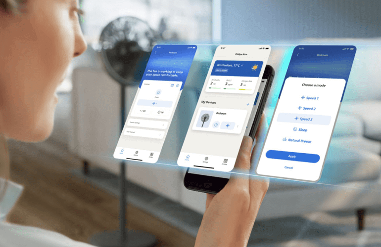 Aplikacja mobilna Air+ Aplikacja mobilna Air+