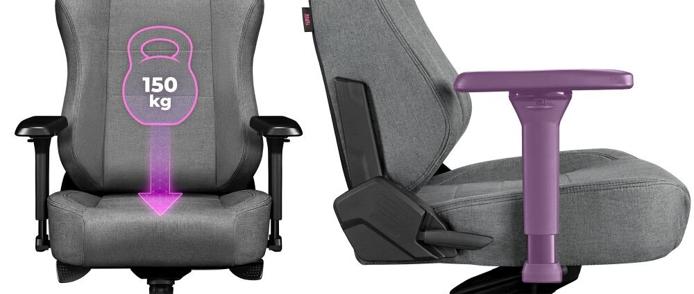 Fotel YUMISU 2054 Magnetic podlokietniki 4d mechanizm dotel dopasowanie