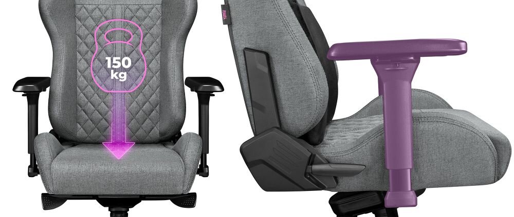 Fotel YUMISU 2050 Magnetic podlokietniki 4d mechanizm dotel dopasowanie