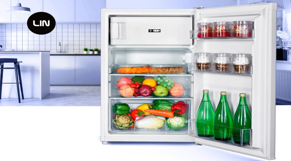 LODÓWKA LIN LI-EF1-14 BIAŁA cicha praca komfort 40 db