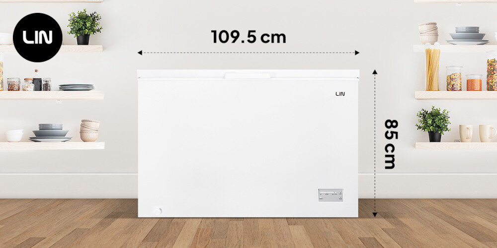 ZAMRAŻARKA LIN LI-BE1-290 mała kompaktowa wymiary pojemność 142 litry