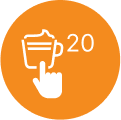 RGB 4 Delicious Coffee Icon RGB 4 Delicious Coffee Icon