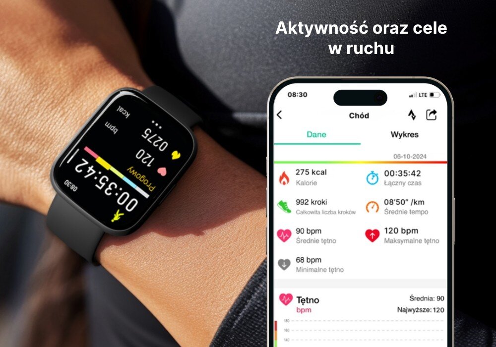 Smartwatch FOREVER SW-330 ForeVigo 4 Ruch