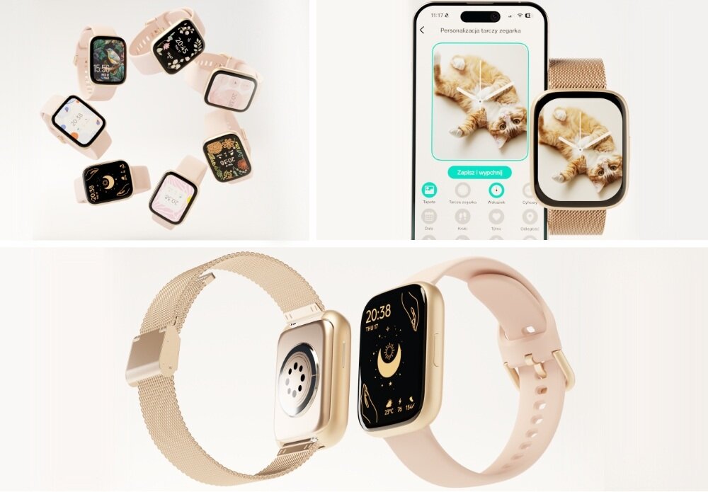 Smartwatch FOREVER SW-330 ForeVigo 4 paski