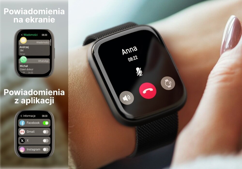 Smartwatch FOREVER SW-330 ForeVigo 4 Rozmowy