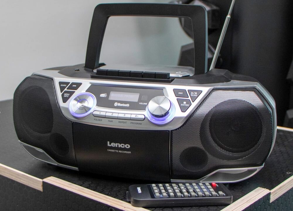 Radioodtwarzacz LENCO SCD-720SI muzyka kasety plyty odtwarzanie