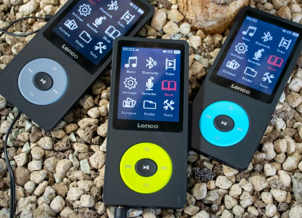 Odtwarzacz MP3/MP4 LENCO Xemio-860GN muzyka dzwiek funkcjonalnosc