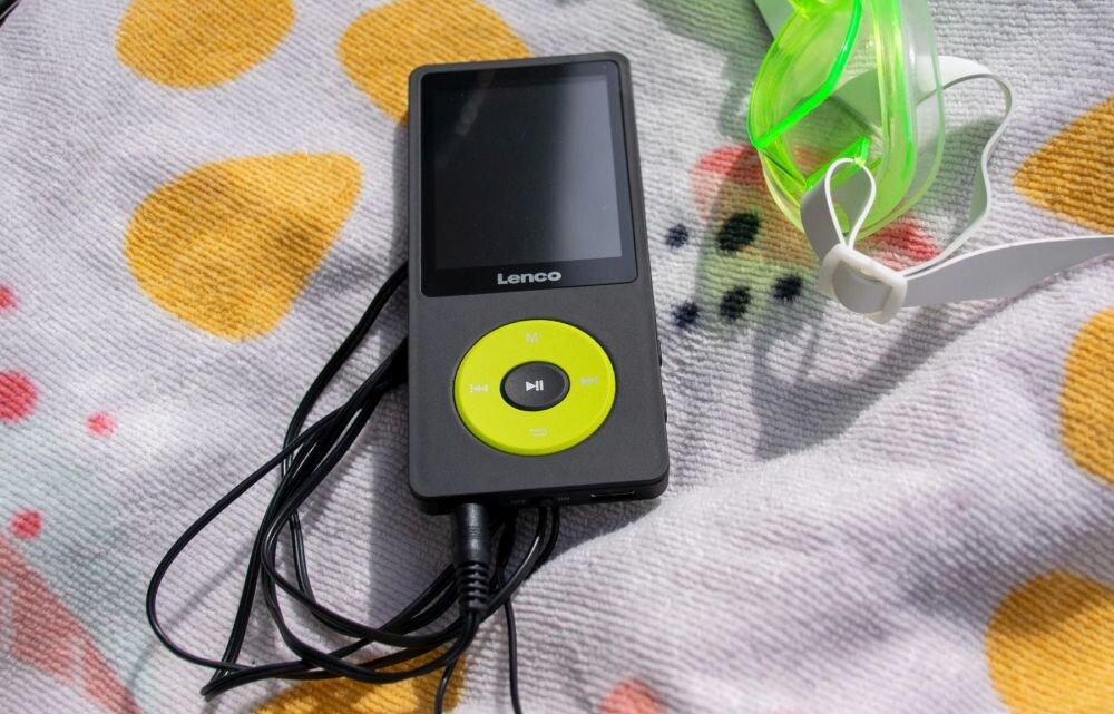 Odtwarzacz MP3/MP4 LENCO Xemio-860GN karta microSD pamiec wewnetrzna