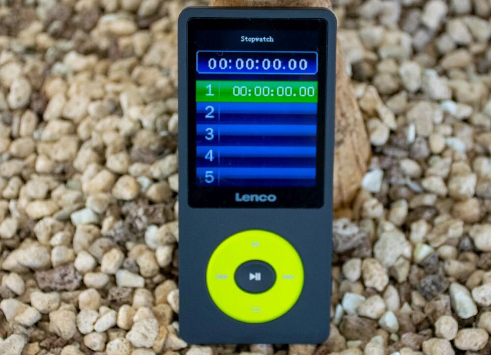 Odtwarzacz MP3/MP4 LENCO Xemio-860GN menu nawigacja przekatna ekran tft lcd