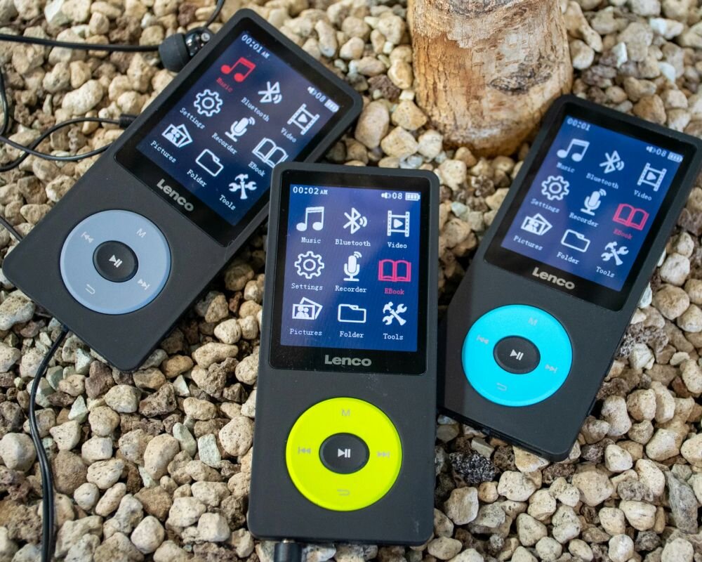 Odtwarzacz MP3/MP4 LENCO Xemio-860BK pliki zlacze karta pamiec