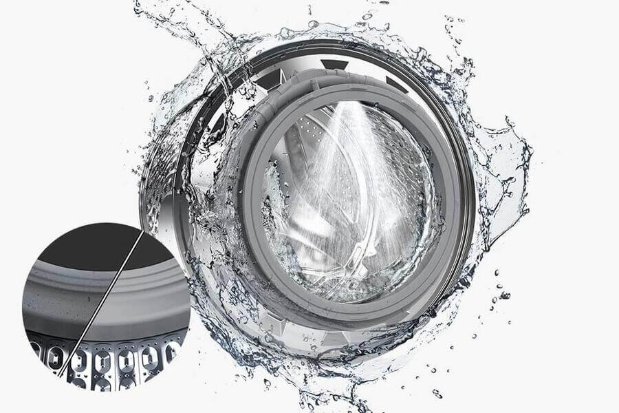 Czyszczenie bębna pralki EcoBubble AI Energy WW80CGC04DAE marki Samsung 