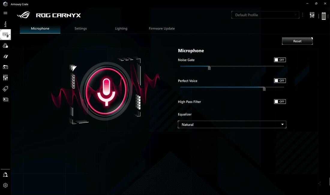 Mikrofon ASUS ROG Carnyx - Armoury Crate