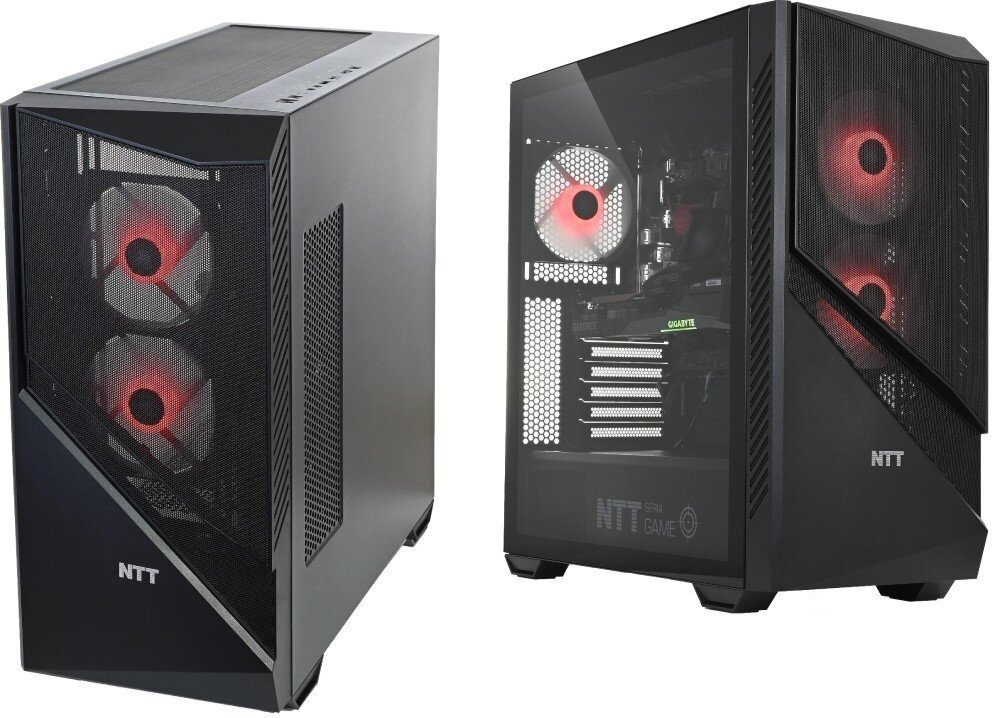 Komputer NTT Game Pro ZKG-I5G1650-TE24 i5-14400F 16GB RAM 1TB SSD GeForce GTX1650 Windows 11 Home pamięć dysk pojemność szybkość