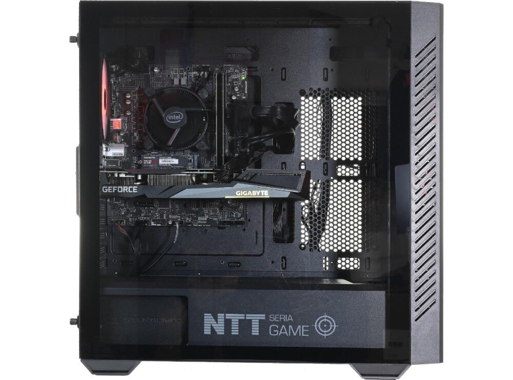 Komputer NTT Game Pro ZKG-I5G1650-TE24 i5-14400F 16GB RAM 1TB SSD GeForce GTX1650 Windows 11 Home testy kontrola rozbudowa