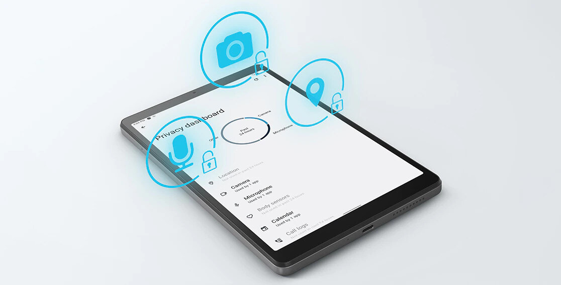 LENOVO Tab M8 - Bezpiecznie