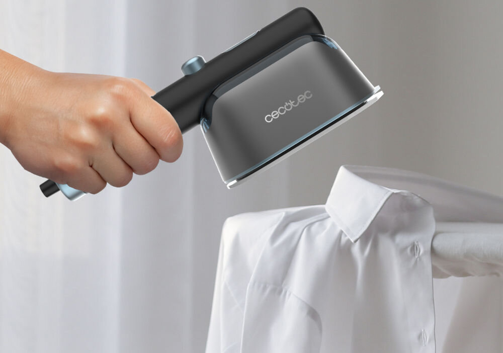 Parownica do ubrań (Steamer) CECOTEC Iron Hero 1000 Vital funkcja prasowania na sucho dla delikatnych materiałów bez użycia wody najdelikatniejsze ubrania jedwab kaszmir