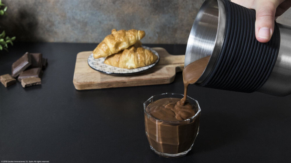 Spieniacz CECOTEC Power Moca Spume 5000 1518 Moc i szybkie działanie w krótkim czasie poranna kawa czy wieczorna czekolada 