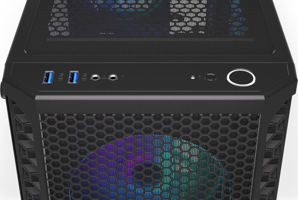Komputer MAD DOG ENDORFY300AIR-A04DB16 R5-3600 16GB RAM 1TB SSD Radeon RX6600 obudowa