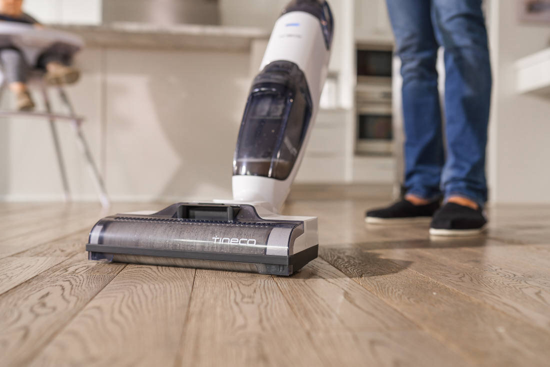 Odkurzacz pionowy 2w1 TINECO iFloor 2 Plus Szybkie schnięcie podłóg woda podłogi