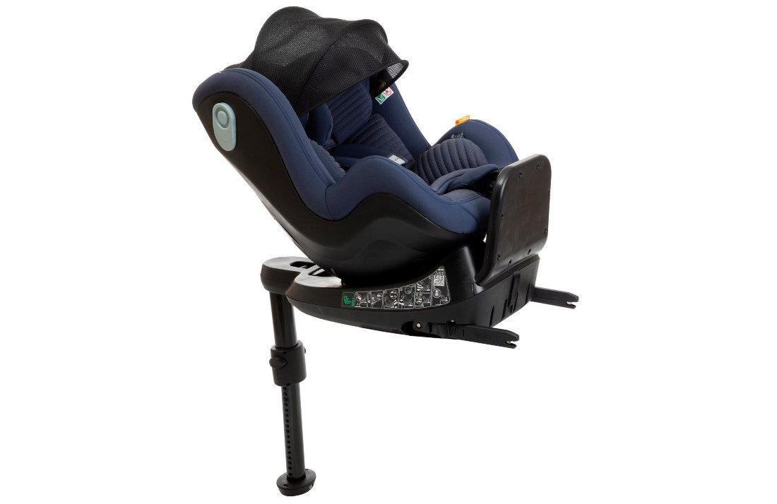 Fotelik samochodowy CHICCO Seat2Fit I-Size Air (0-18 kg) Grafitowy optymalna wentylacja System cyrkulacji powietrza kanały wentylacyjne pokrycie tapicerka redukcja pocenia