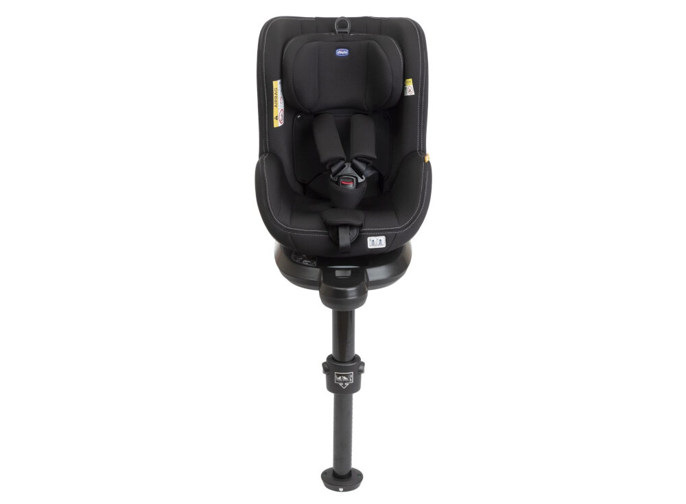 Fotelik samochodowy CHICCO Seat2Fit I-Size (0-18 kg) Czarny Czarny System Ochrony Bocznej normy i-Size bezpieczeństwo umieszczenie